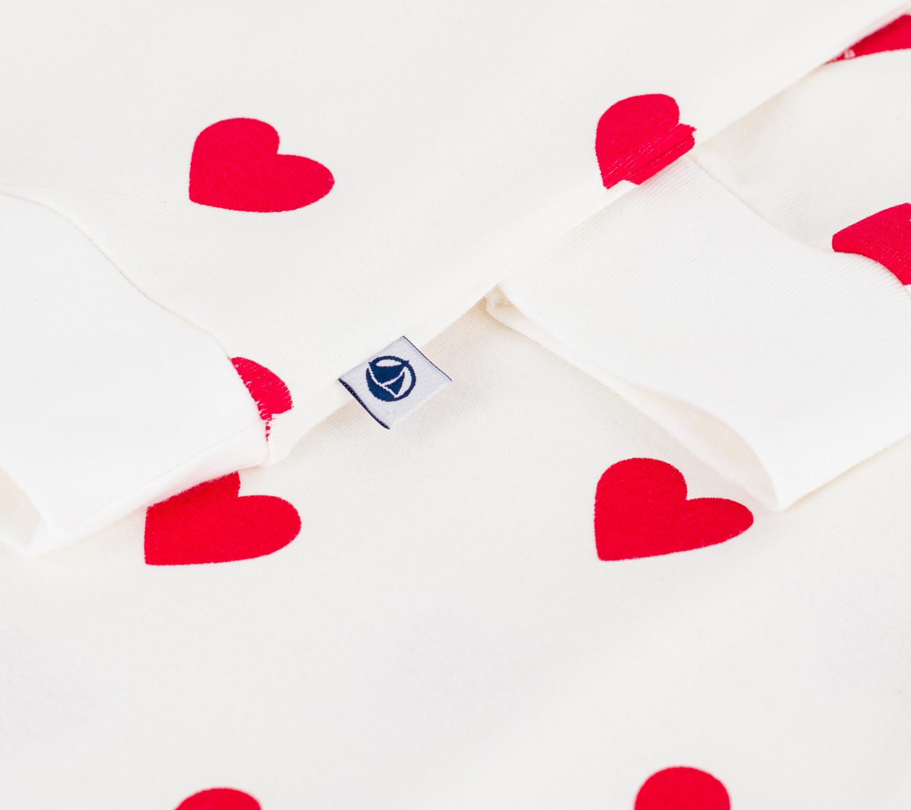 Pijama de Mujer de algodón con Estampado de Corazones