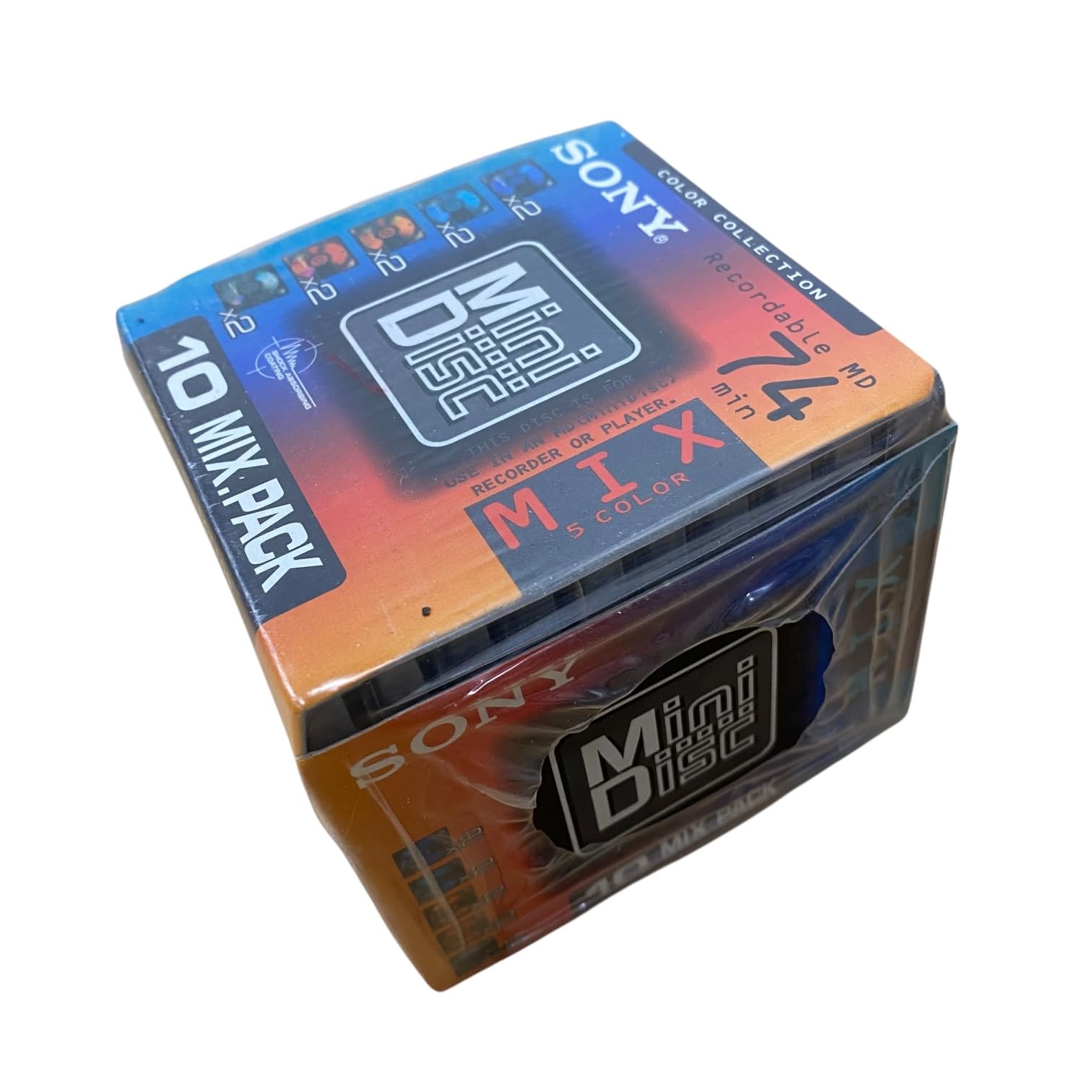Amazon | SONY MD 74分 10枚パック カラーミックス | Sony | MDディスク