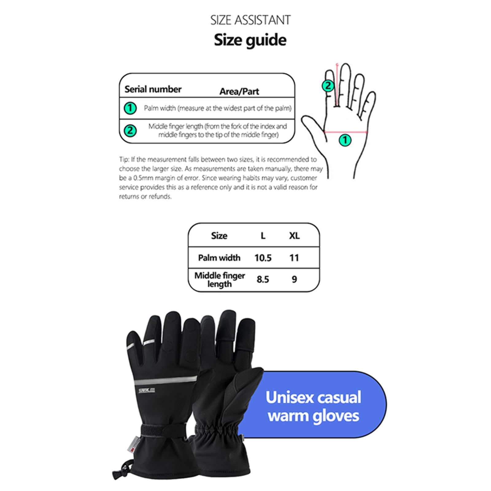 Guantes de vuelo para drones, guantes de fotografía, adecuados para fotógrafos profesionales al aire libre, ciclismo, montañismo, caminar, conducir, esquí, invierno, guantes cálidos talla