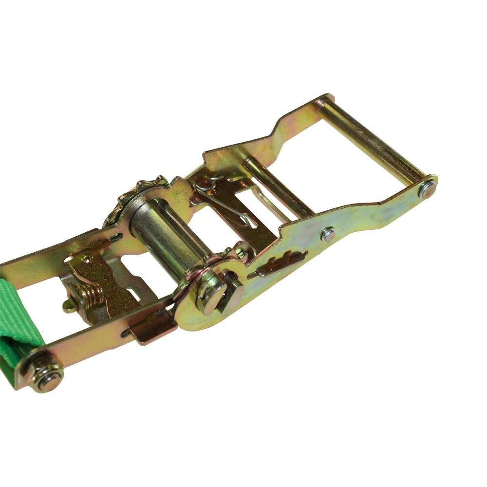 Citomerx Zurrgurt Spanngurt mit Ratsche, 10 Stück, 6m, 38mm, 2t, einteilig | TÜV SÜD geprüft nach EK5/AK6 18-01:2018, AfPS GS 2019:01 PAK erfüllt, EN12195-2 Norm, 2000kg/2000 daN Belastbarkeit