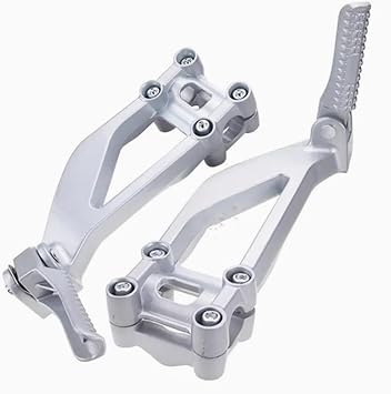 For Super For SOCO TC Electric Motorcycle Dedicated Rear Foot Pedal Passenger Seat RestA pair