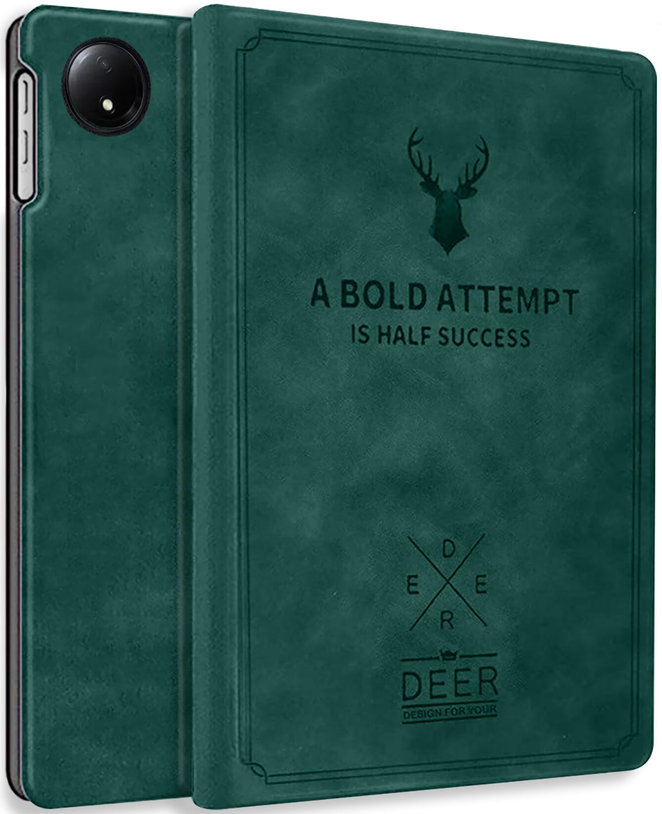 Robustrion Cover for Redmi Pad SE 4G 8.7 inch Cover Case, Deer Pattern Flip Stand Cover Case for Redmi Pad SE 8.7 inch Tablet [Auto Sleep/Wake Support] - Dark Green (B0DB7L26LG) Amazon Price History, Amazon Price Tracker