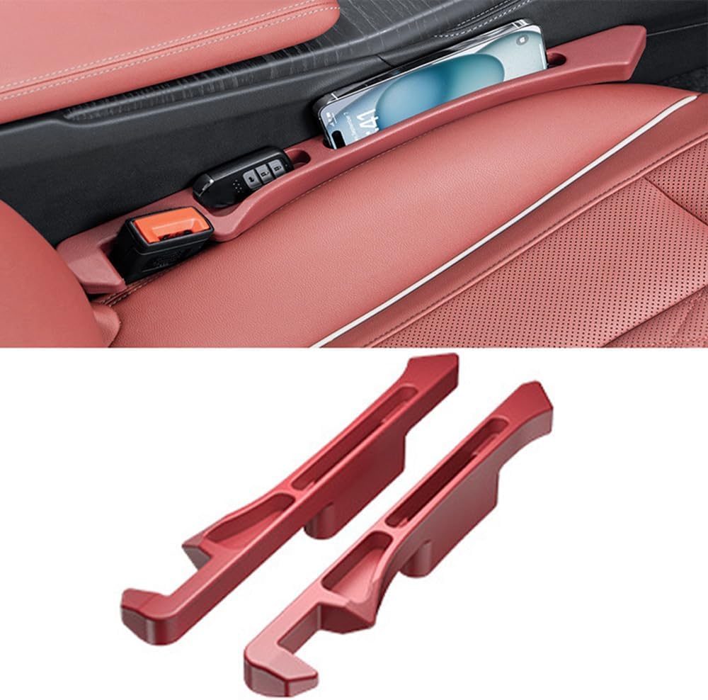 RCZHAK 2pcs Car Seat Gap Filler Organiser for Bmw X3 E83 F25 G01 G45 / X4 F26 G02 X3M X4M, Auto Gap Leak Proof Filling Strip Console Side Organiser Catcher,B