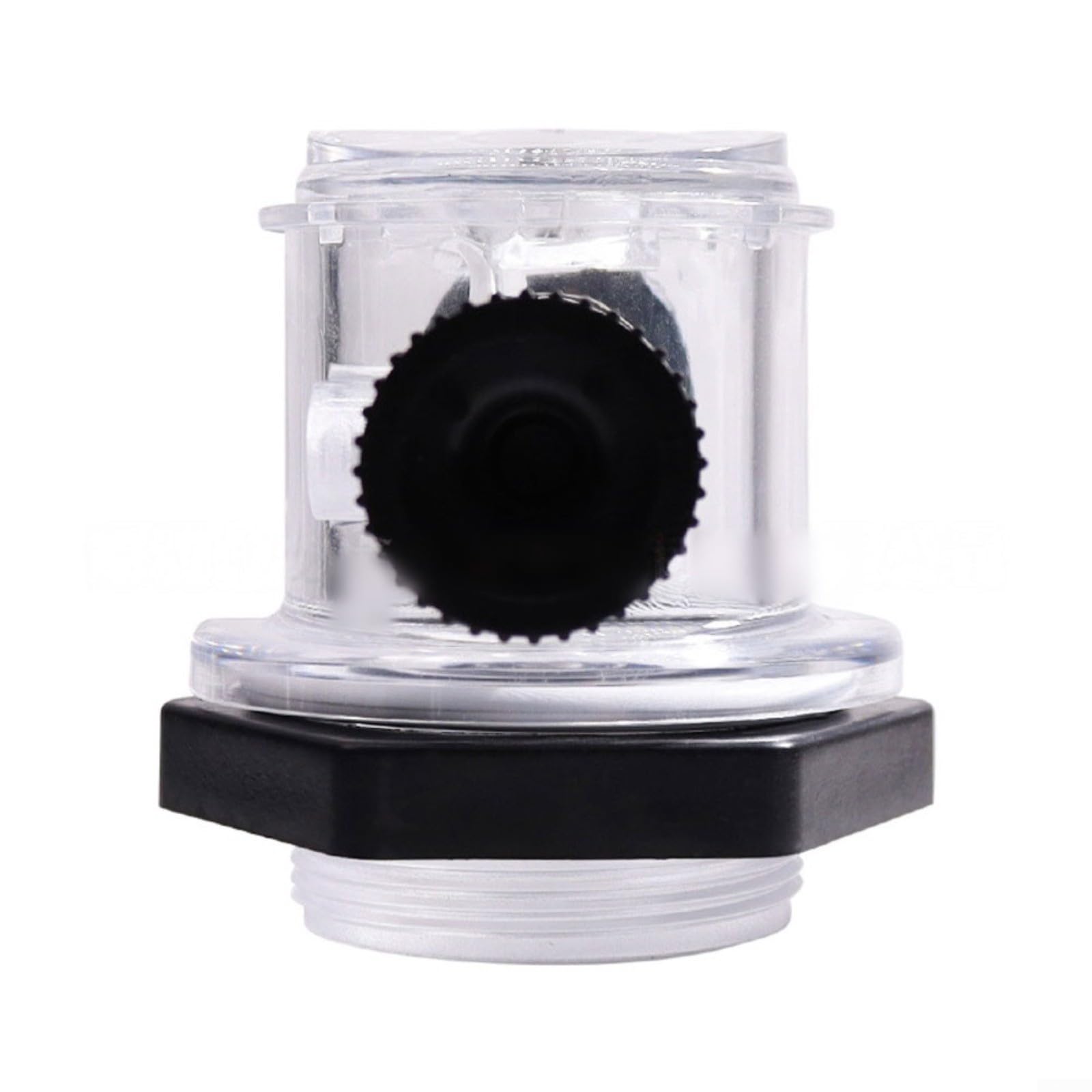 Válvula de alivio de aire de filtro de spa para piscina TR100C TR140C para Triton II, kit de válvula de escape manual con arandelas, parte negra fácil de instalar