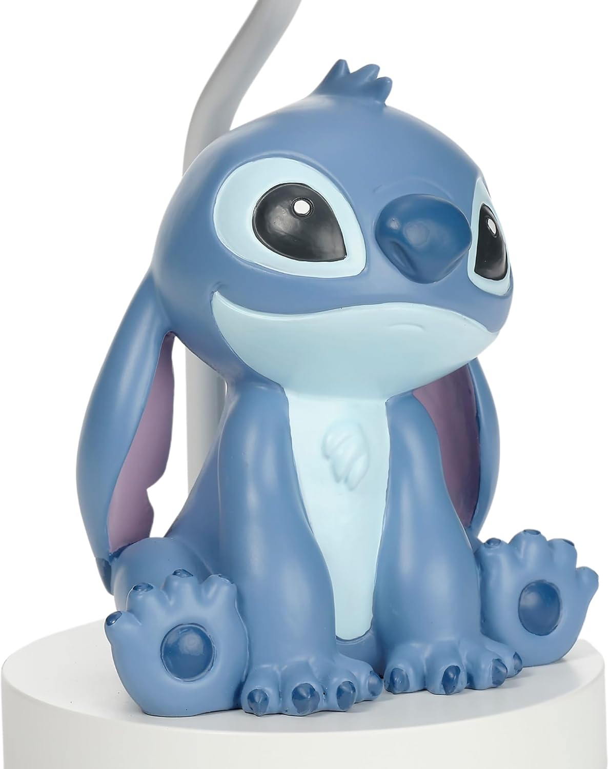 Disney Stitch Hand-Painted 3D Sculpted Nursery Lamp and Shade