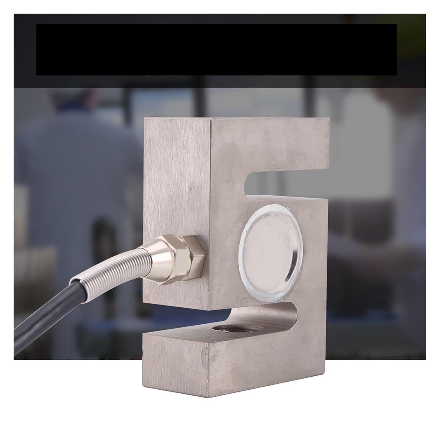 S Type Load Cell Scale Sensor Weighting Sensor with Cable Load Sensor Weight Sensor Weight Cell,for Impact Force Measurement Industrial Testing(50KG)