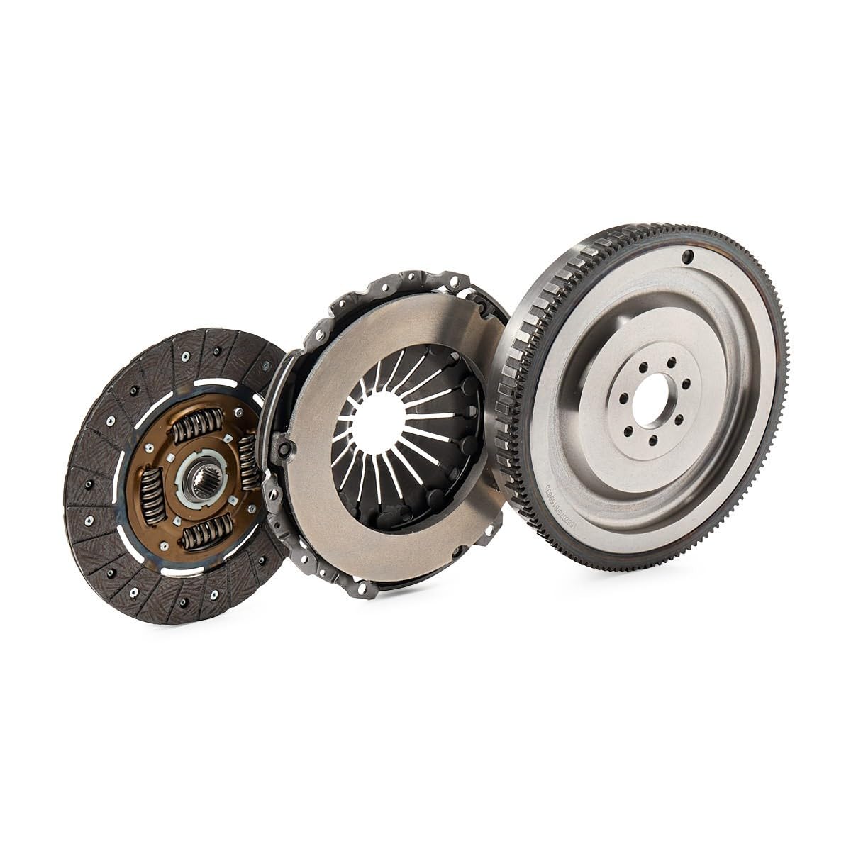 RIDEX 479C0053 Kit de embrague con volante monomasa sin desembrague central con placa de apriete de embrague con juego de tornillos No se requiere una herramienta especial para montaje con volante