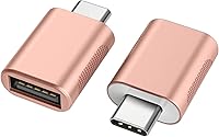 Vista 4 de Adaptador USB-C a USB 3.0 (paquete de 2), Thunderbolt 4/3 a USB hembra OTG para MacBook 2025, iPad 2025, Samsung, más dispositivos tipo C