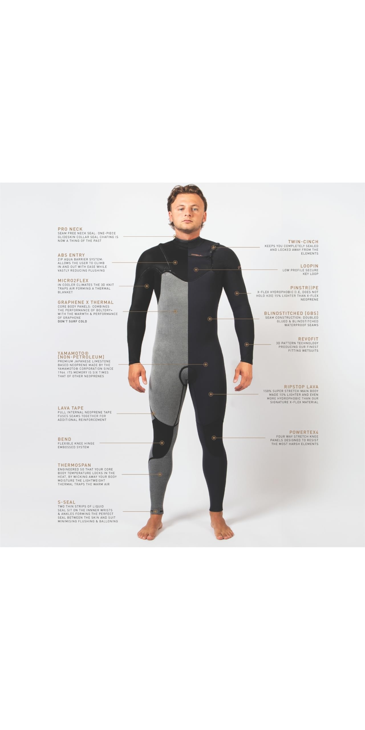 GUL Viper 54 GBS Steamer Mens - MT