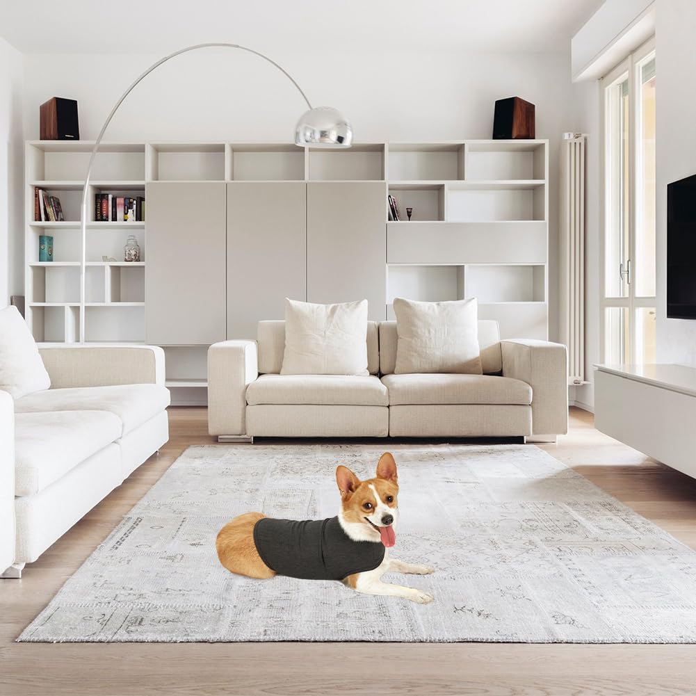 Joyzan Giacca Antiansia per Cani, Cappotto Aiutare i Cani a Combattere L'ansia Cappotti Mantenere Calmante Cane Leggero Regolabile Camicia Antistress Animali Domestici Giubbotto Calmanti Caldo Ansia