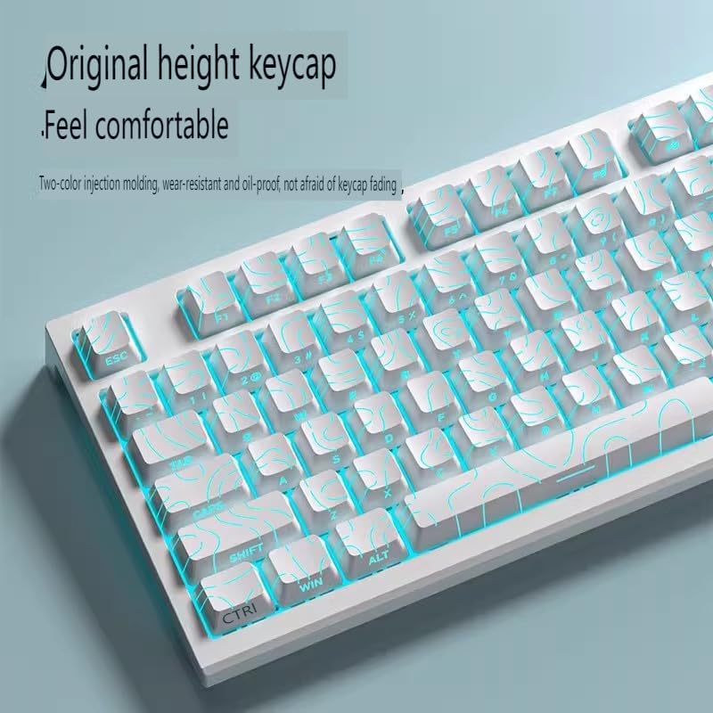 LT84 keyboard showing fine-tuned satellite axis and balance bar