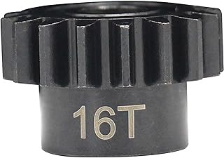 Hot Racing NSG16M15 16t Mod 1.5 Hardened Steel Pinion Gear 8mm Bore