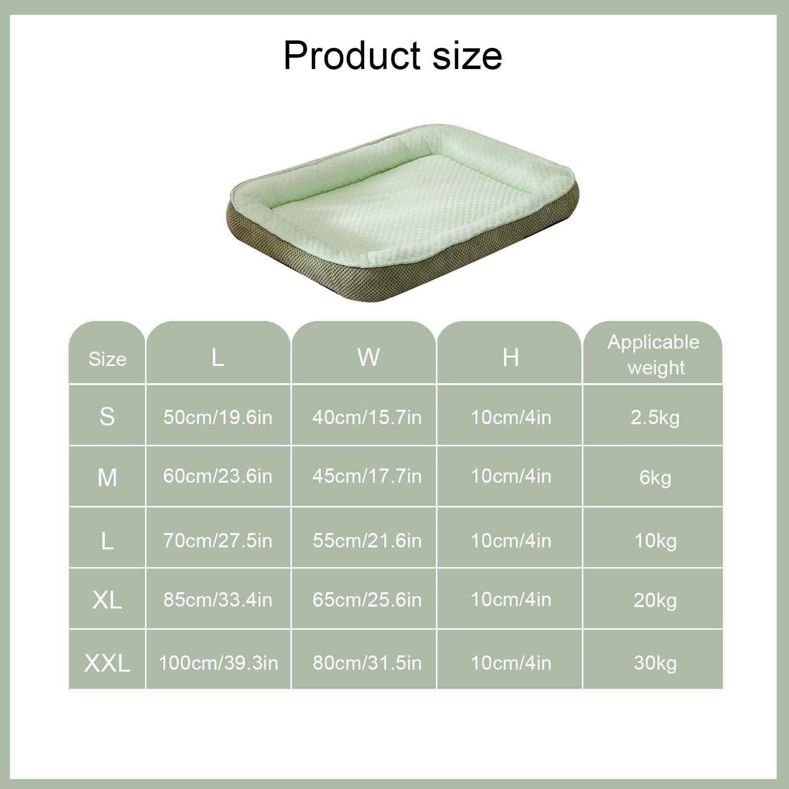 Mata dla kota Ice Silk Chill Pads do budy(Grey,XXL)