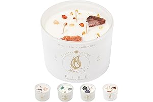 Aries Gift - Healing Crystal Candle