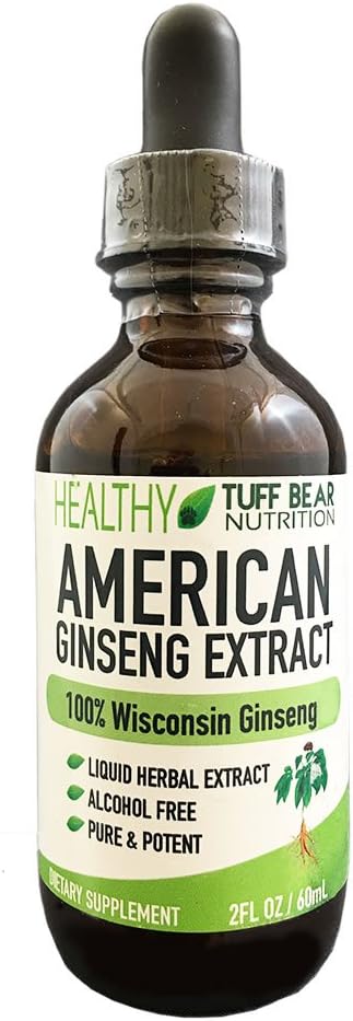 Tuff Bear American Wisconsin Ginseng Extract, 2FL oz
