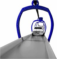 Vista 6 de Puente de Suspensión Compatible con Pista Hot Wheels (Azul)