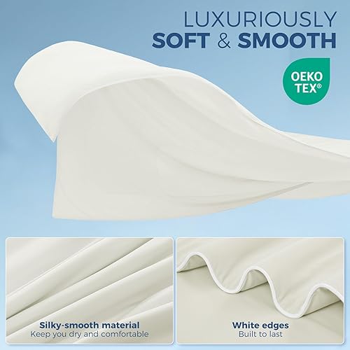 Miniatura 33 de downluxe Edredón refrescante tamaño Queen, mantas refrescantes para personas que duermen con calor, manta fría, edredón de verano con fibra de Azul