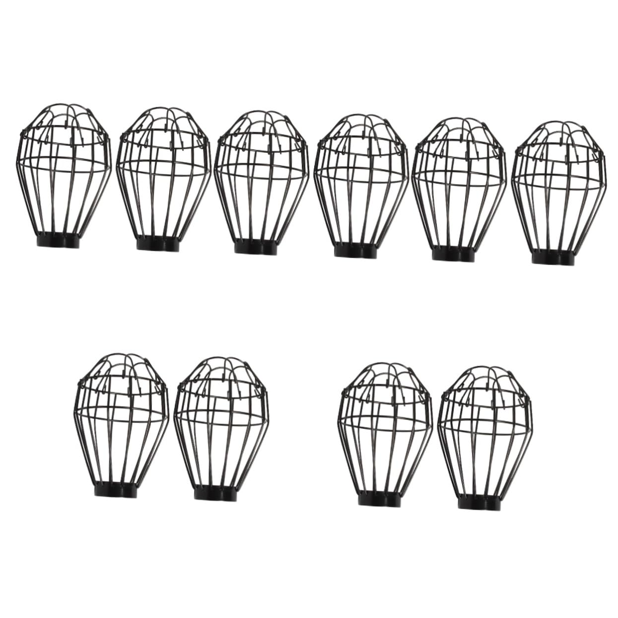 Cabilock 5 Ensembles Abat Jour Brûlure pour Lampes De Reptiles Accessoire pour Terrarium Protection pour Lampes Chauffantes Compatible Récipients 2 Pièces * 5