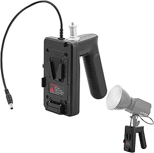 Accsoon V-Lock Battery Adapter, V-Mount Battery Plate With DC Power - View #11