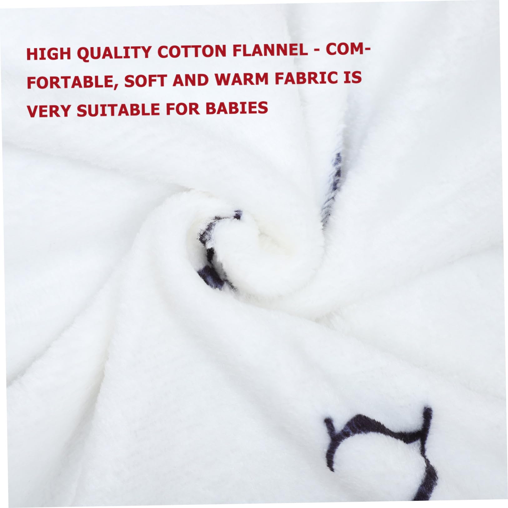 Vaguelly Manta para Bebés Recién Nacidos de Franela en Color Claro Diseño de Lunares para Fotografía y Shower, Envoltura Espaciosa y Cómoda para Niñas