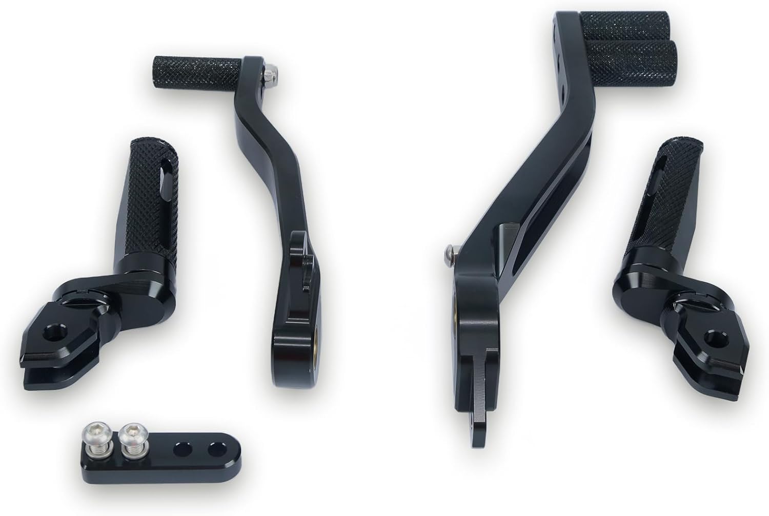 Compatible with RE Interceptor 650 INT650 Motorcycle Rider Foot Peg Brake Pedal Gear Shift Shifter Lever Assembly Black