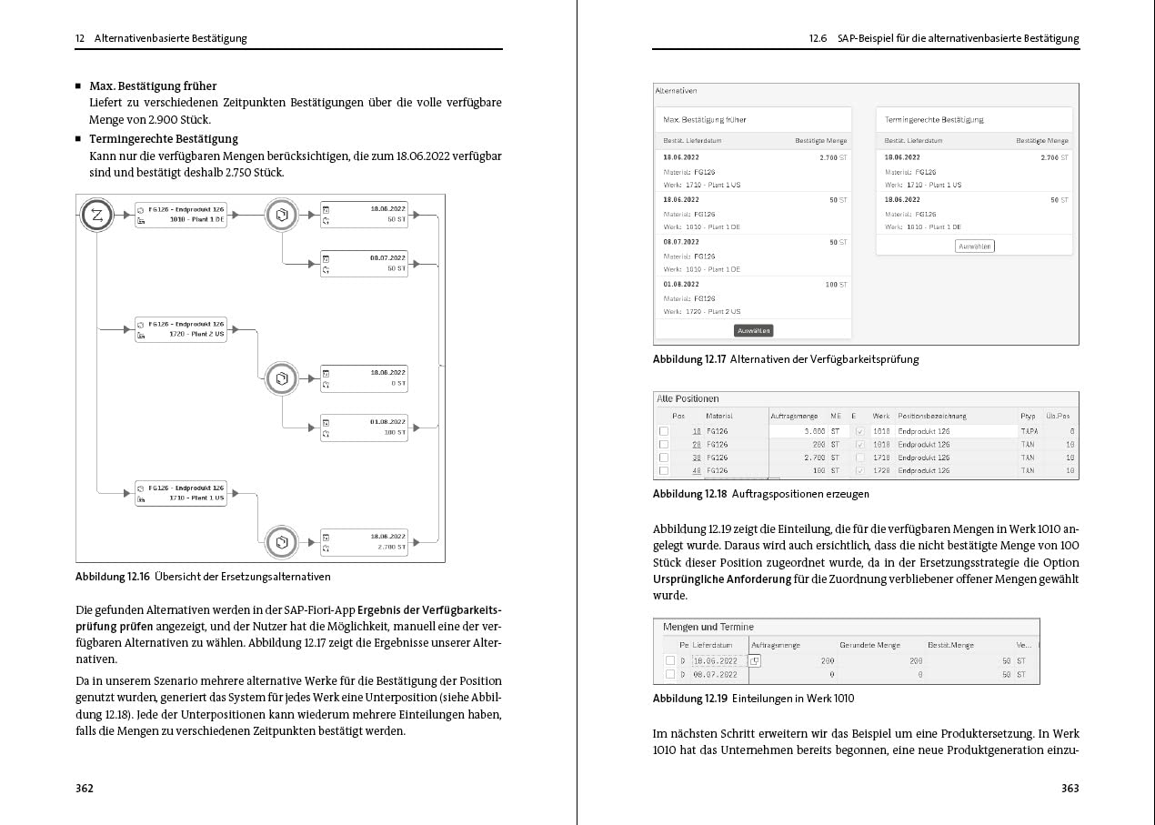Verfügbarkeitsprüfung mit SAP: Das umfassende Handbuch zu ATP und aATP in SAP S/4HANA, SAP ERP und SAP APO (SAP PRESS)
