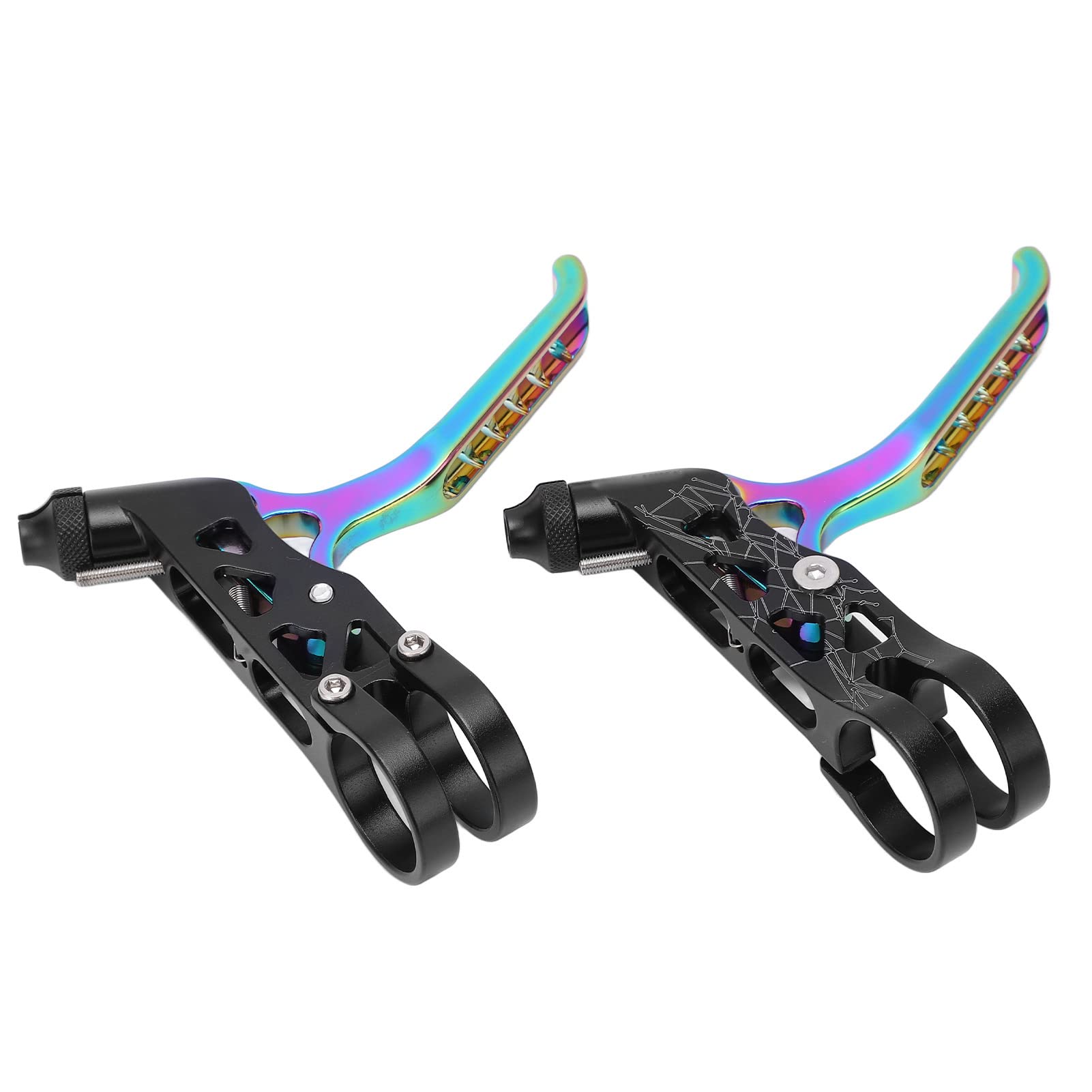 Maniglia del Freno per Bici in Lega di Alluminio con Design Cavo per Mountain Bike 3sixty, Leve Freno Regolabili per Accessori Bici, 22,2 Mm/0,87 Pollici, 2 Pezzi (#1)