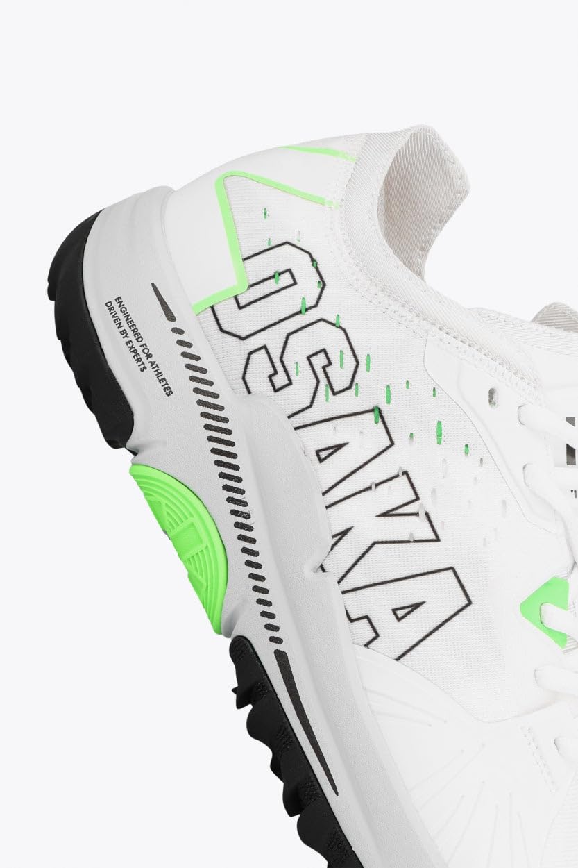 Osaka Unisex - Zapatillas de Hockey Ido Mk1, Botines de Hockey - Blanco Icónico