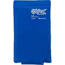 Chattanooga ColPac - Reusable Gel Ice Pack - Half Size - 7.5 in x 11 in 19 cm x 28 cm - Cold Therapy - Knee, Arm, Elbow, Shoulder, Back - Aches, Swelling, Bruises, Sprains, Inflammation