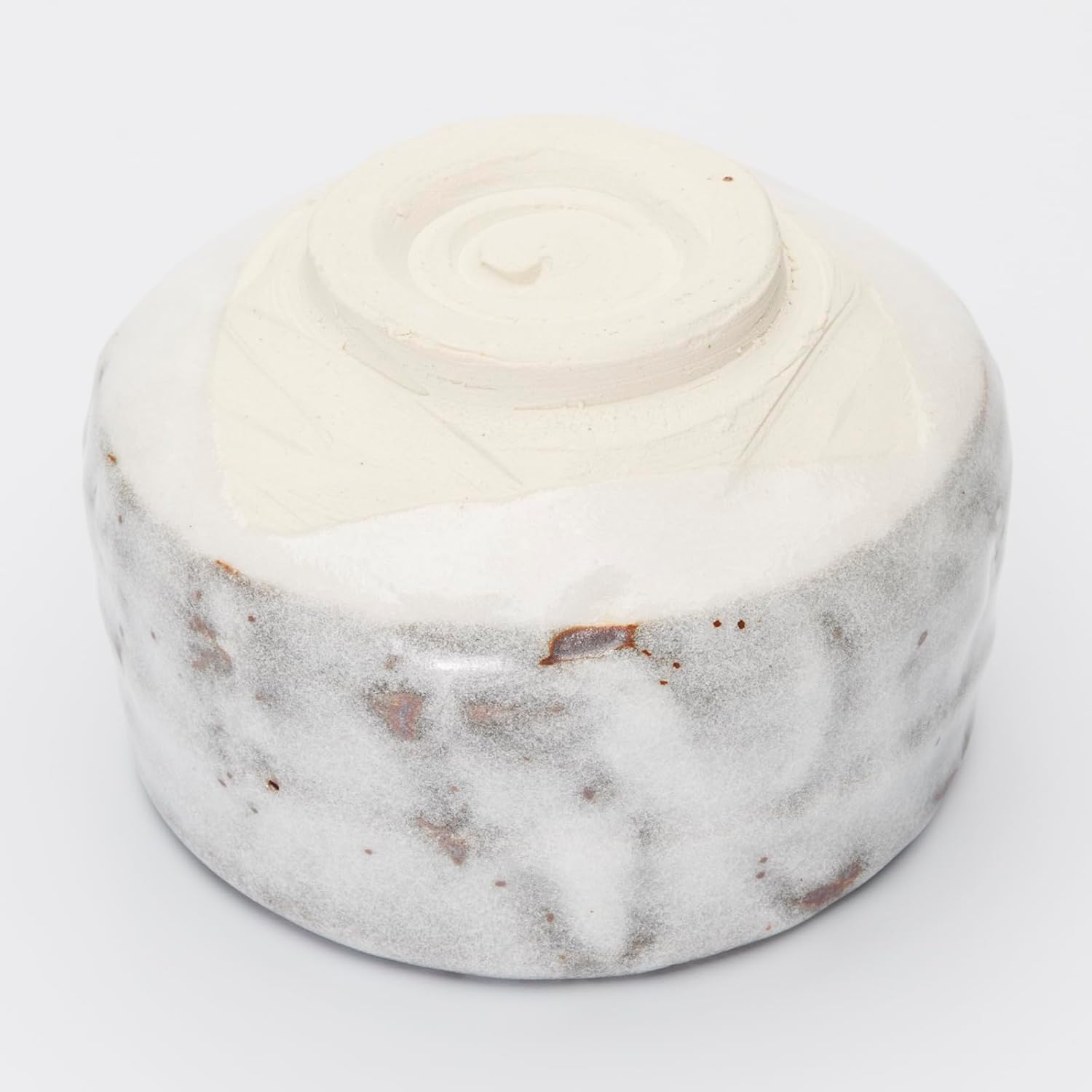 Mino Ware 505-05 Matcha Bowl, Matcha Rice Bowl, Tea Ceremony, Diameter Approx. 4.7 inches (12 cm), Tataki Matsushino White, Made in Japan