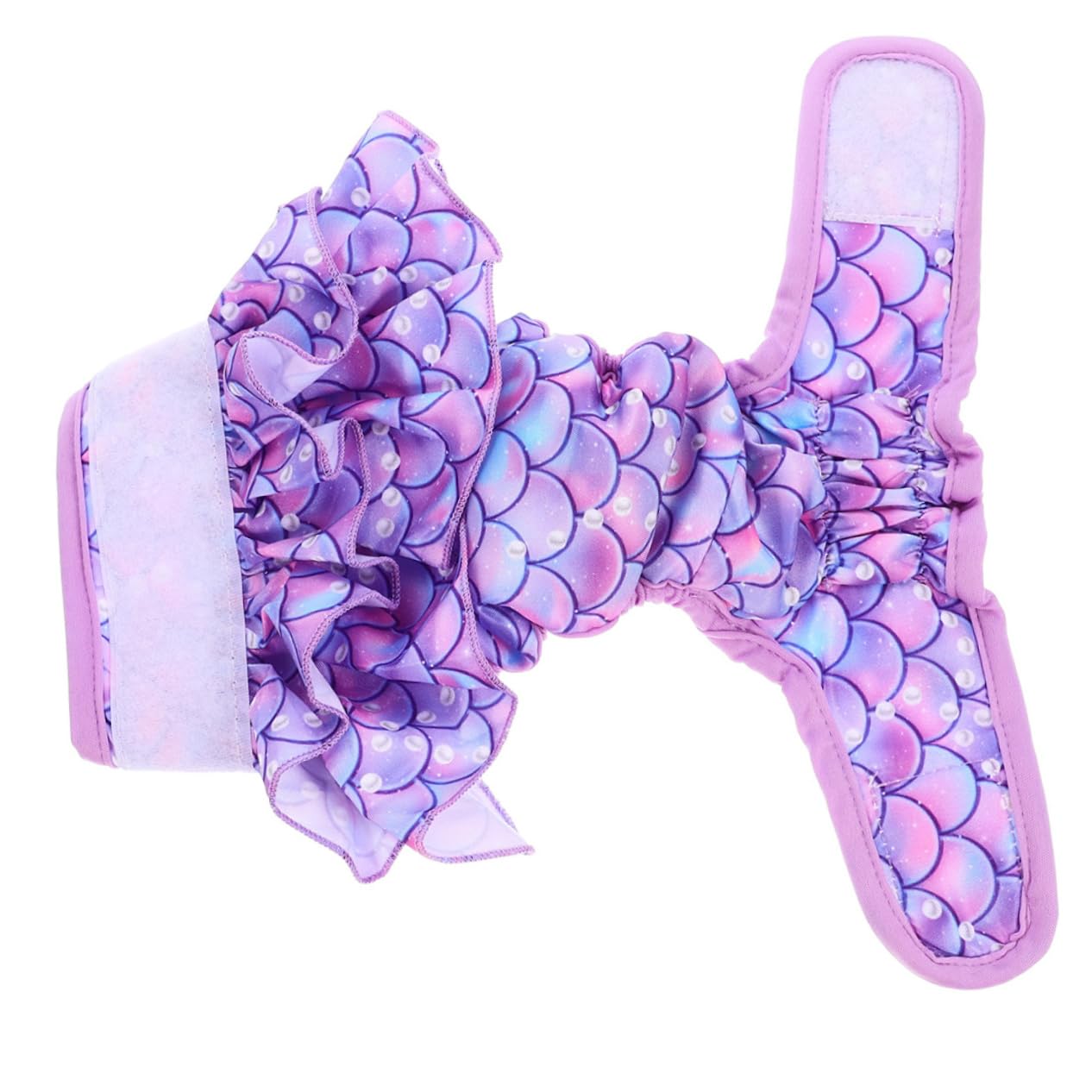 Garneck Dog Sanitary Pants Female Dog Nappy Washable Comfortable Cotton Pet Diaper Patterns