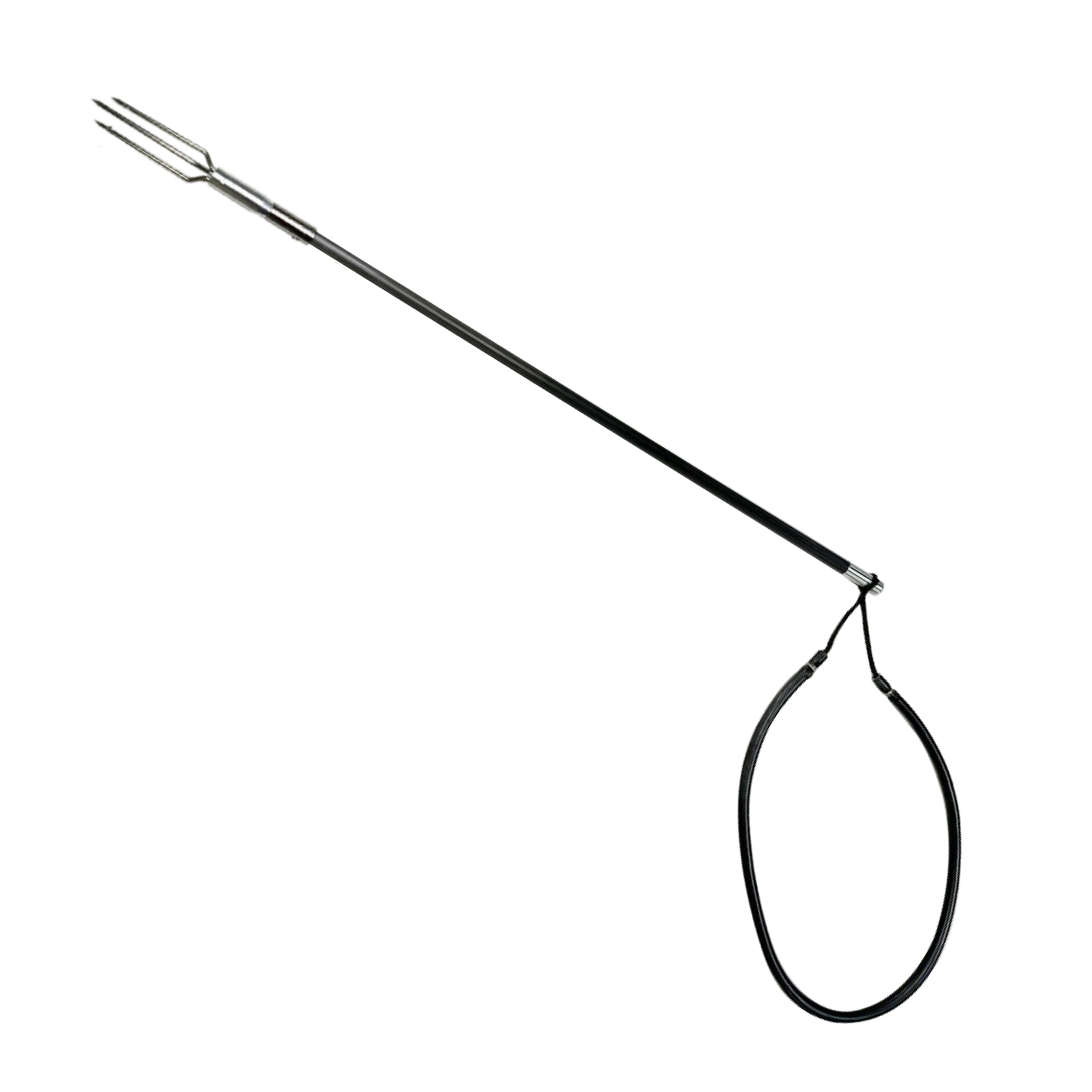 Scuba Choice Carbon Fiber 3.5' One Piece Spearfishing Carbon Fiber Pole Spear with Lionfish Barb Tip