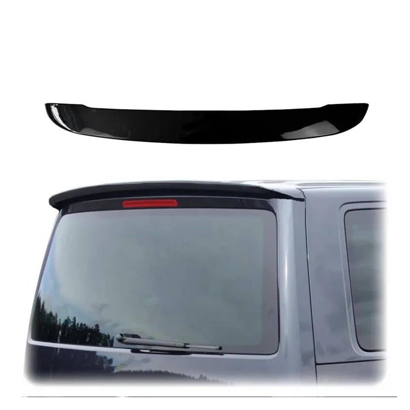 Becquet arrière pour VW T6 et T6.1 Sportline en ABS brut à peindre