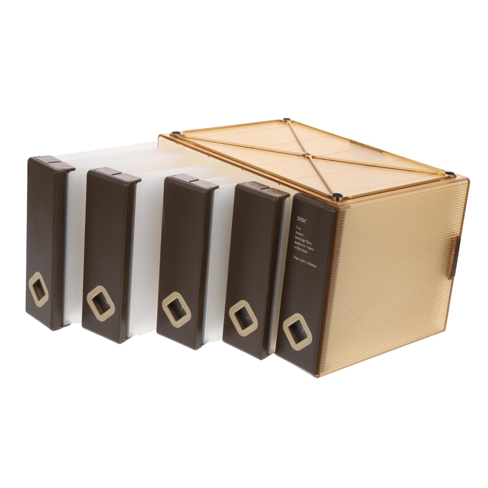 Alipis Custodia per CD capacità Borsa Portatile per Dischi Custodia per Dvd Borsa per CD Alta capacità Protezione da Graffi e umidità