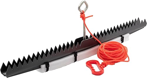 Miniatura 4 de Extreme Max 3005.4407 Rastrillo acuático lanzable 2 en 1 y rastrillo flotante para lagos, ríos y estanques