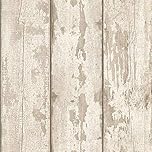 Arthouse | White Washed Wood Wallpaper | Realistic Photographic Wood Effect Wallpaper | Light and Spacious Room Design | 1005 x 53cm