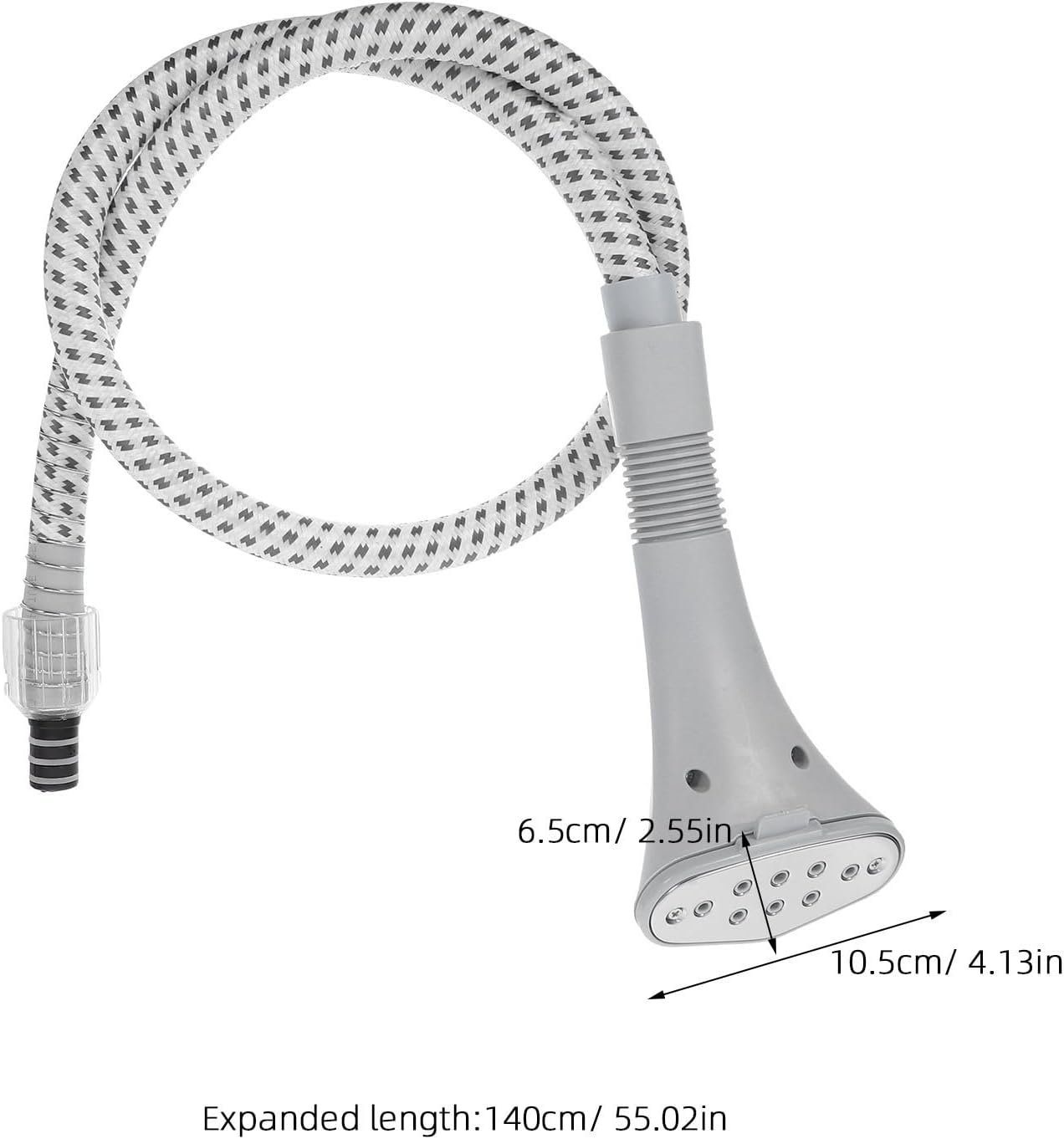 Garment Steamer Replacement Hose with Brush Clip on Part