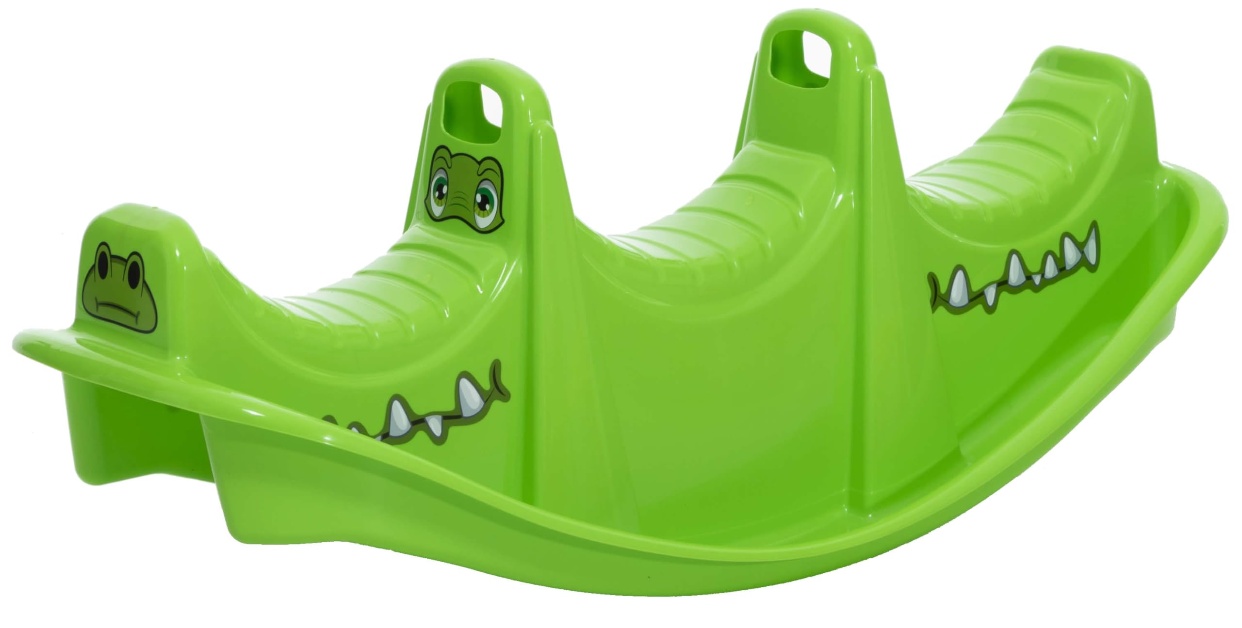 Dohany Wippe Rocker Krokodil Tier Schaukelwippe Kunststoff Kinder Spielzeug grün