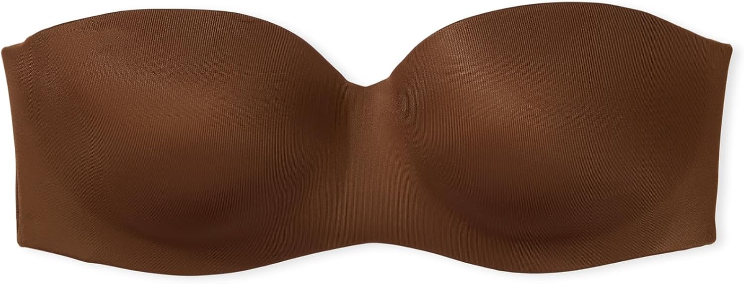 Victoria's Secret Women's Pink Wear Everywhere Lightly Lined Strapless Bra, Bras for Women (32A-38DDD)