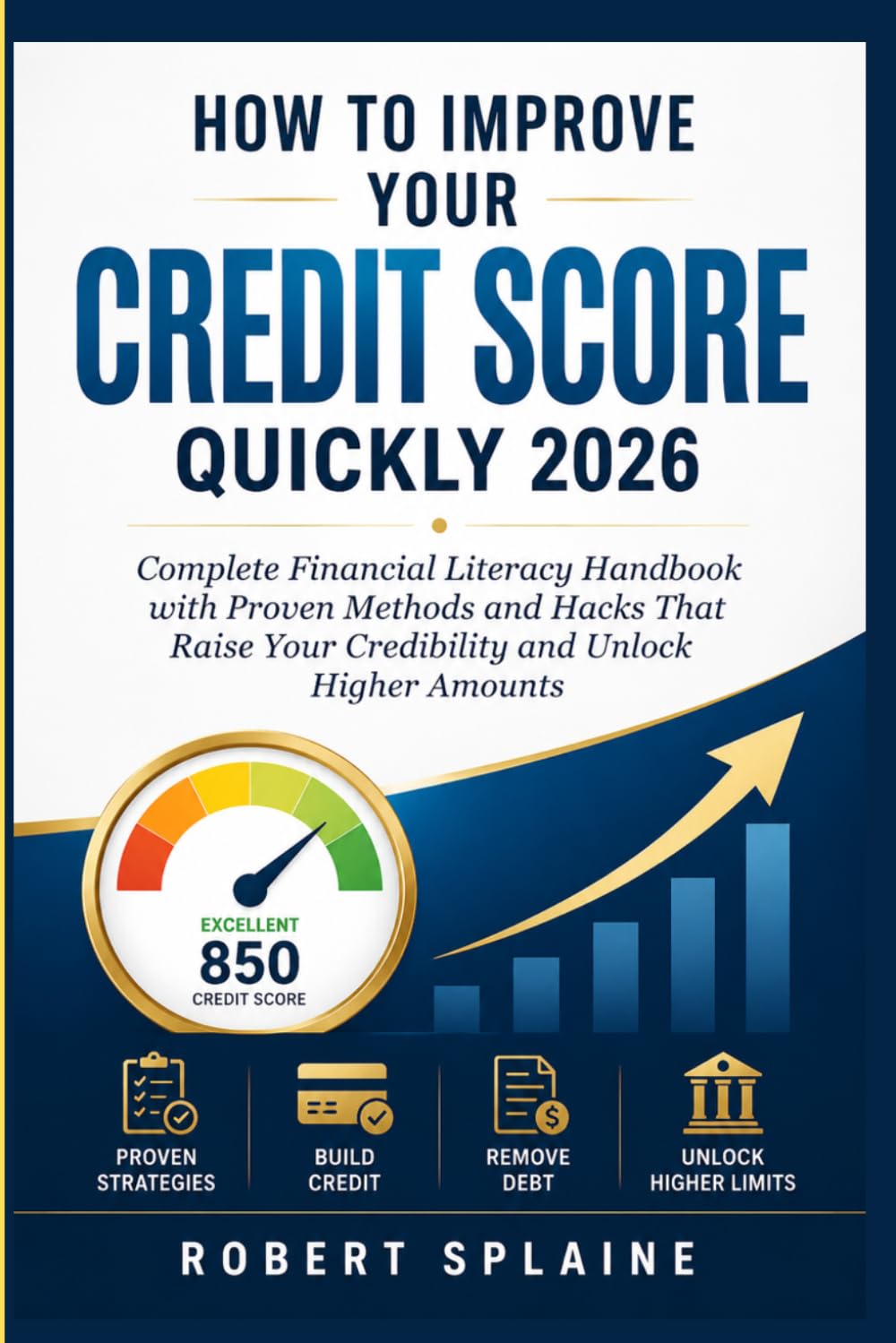 HOW TO IMPROVE YOUR CREDIT SCORE QUICKLY 2026: Complete Financial Literacy Handbook with Proven Methods and Hacks That Raise Your Credibility and Unlock Higher Amounts