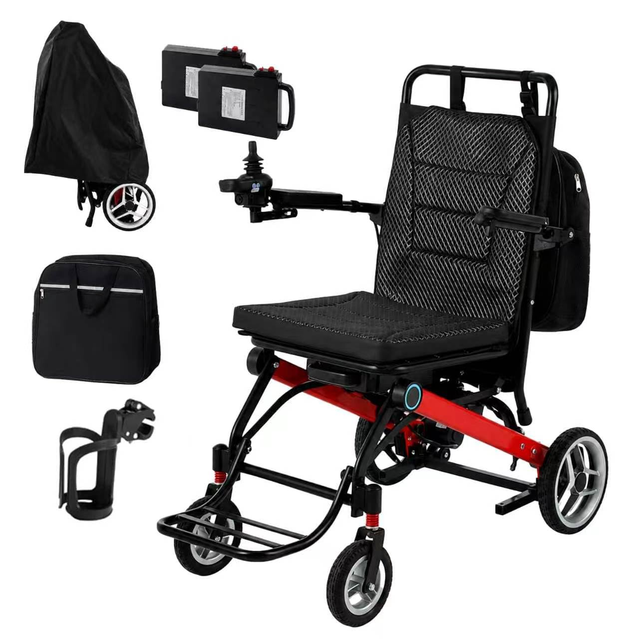 Silla de ruedas eléctrica ligera