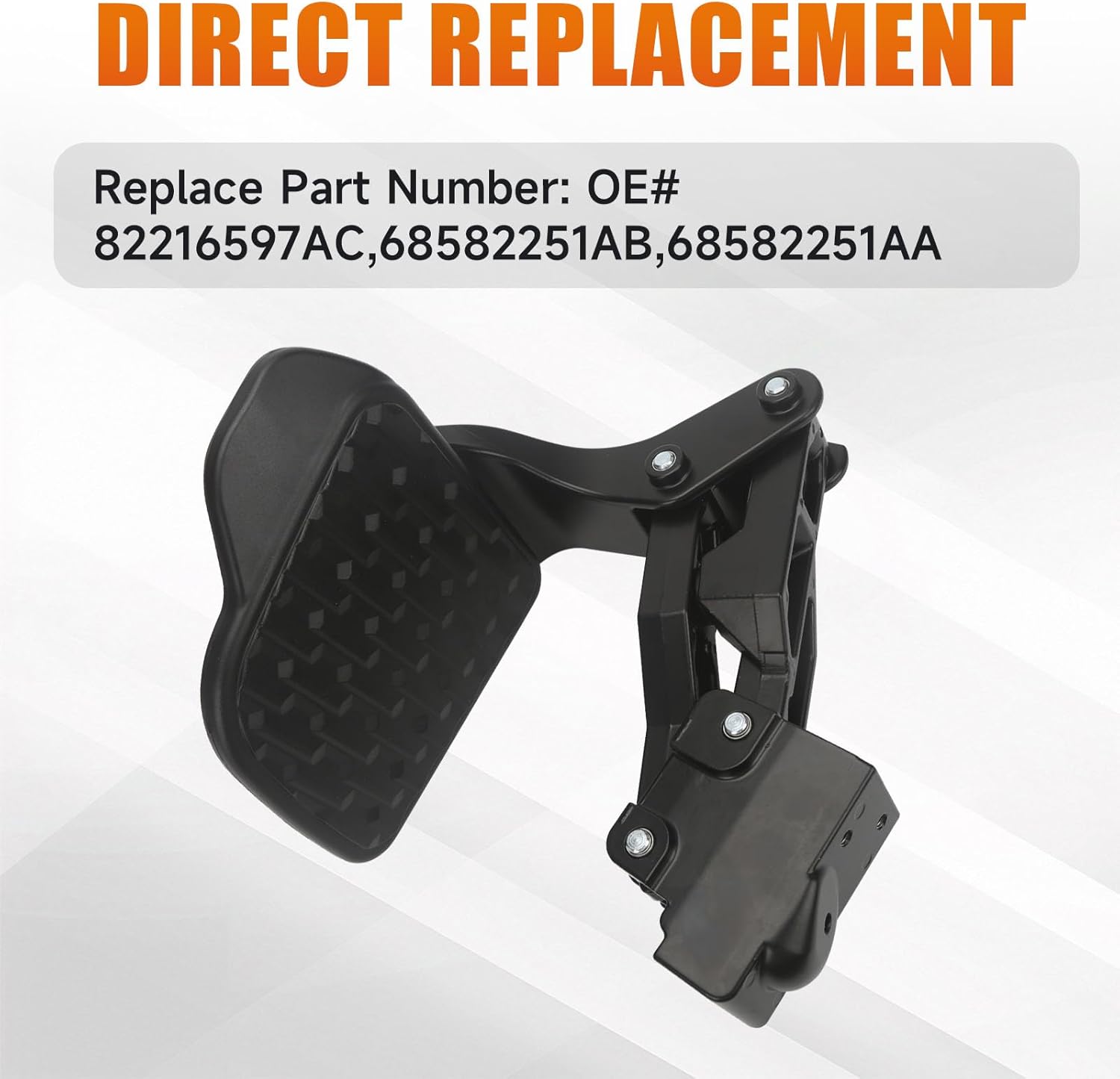 82216597AC Rear Bed Step Retractable Truck Tailgate Bumper Step Fit for Dodge Ram 1500 2024 2025 2026 Replace 68582251AB 68582251AA