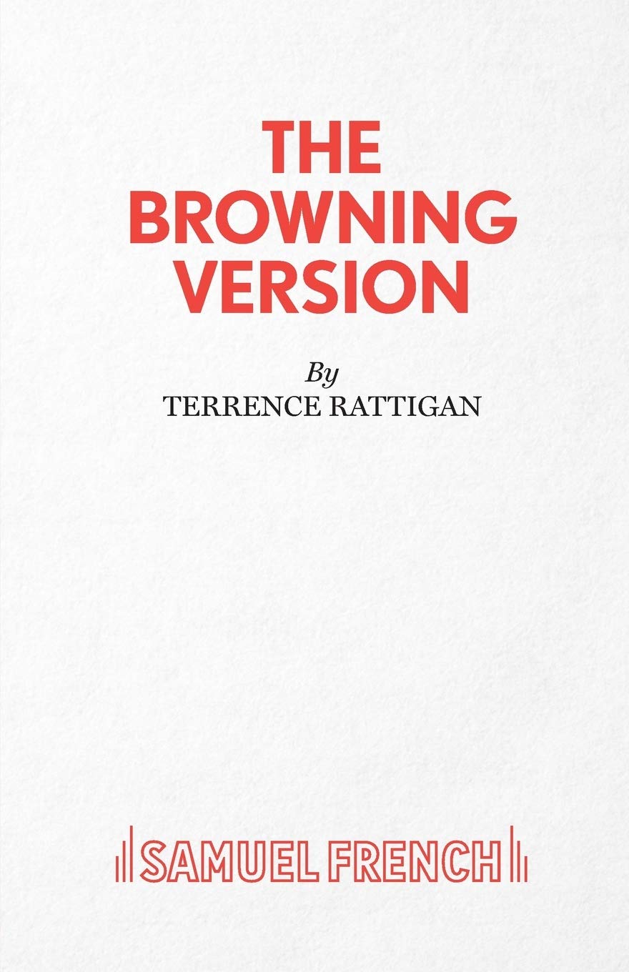 Browning Version.by Rattigan  New 9780573020254 Fast Free Shipping**