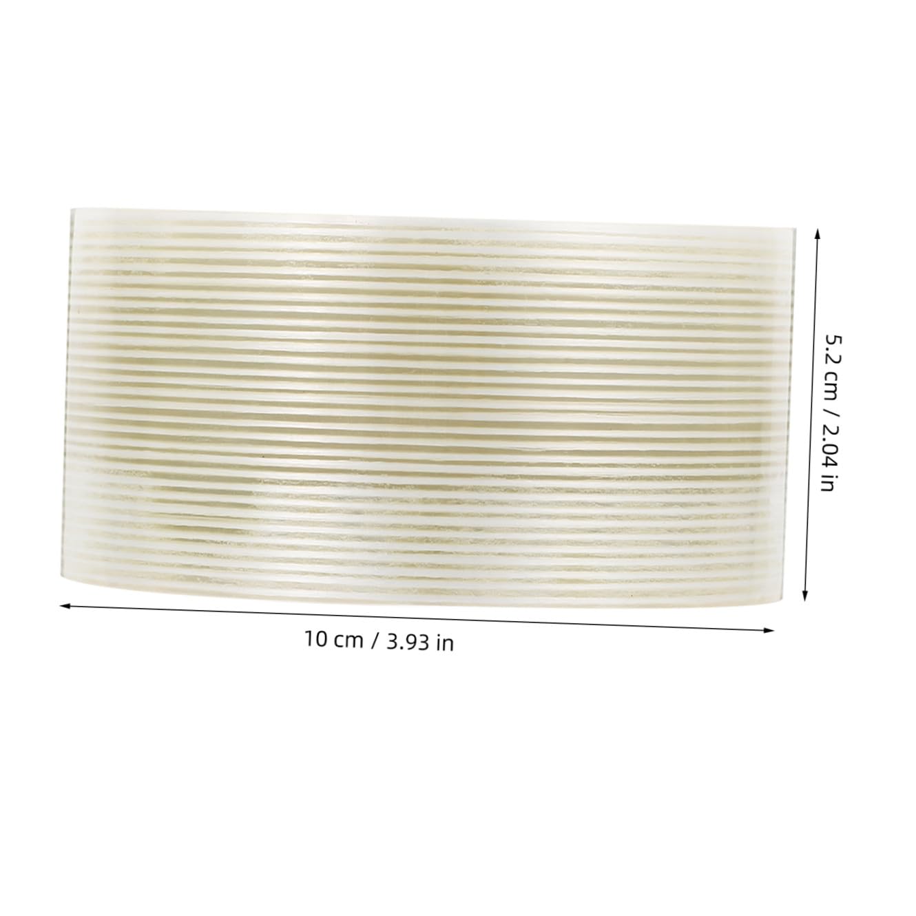 BESTYASH Fiberglass Reinforced Filament Tape 50mm X 20m High Adhesion Industrial Repair Shipping Mounting Packaging Tape for Heavy Duty Bundling