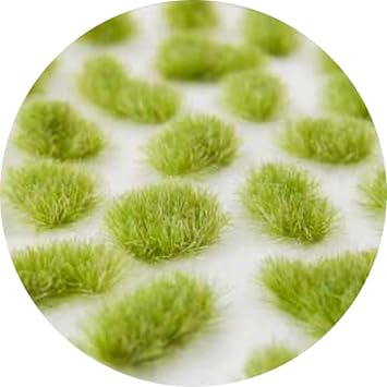 Green Staff World GSWD-12949 Grass Swings, 0.08 inch 2 mm, Light Green, Hobby Material Scene