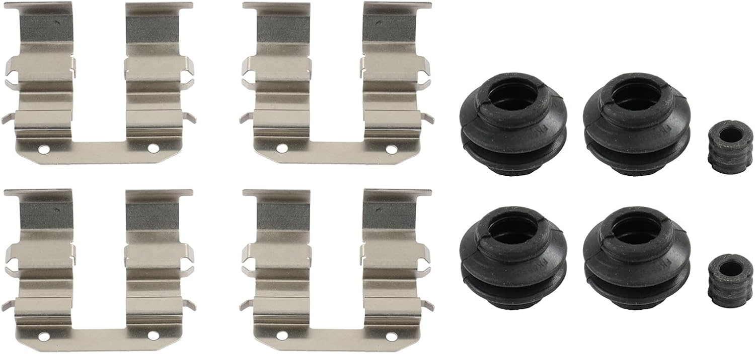 cciyu D1398 Rear Ceramic Disc Brake Pads Kit For Hyundai For Accent,For Elantra,For Sonata,For Tucson,For Kia For Cadenza,For Forte,For Forte Koup,For Forte5,For Rio 2006-2011,For Rio5,For Sportage