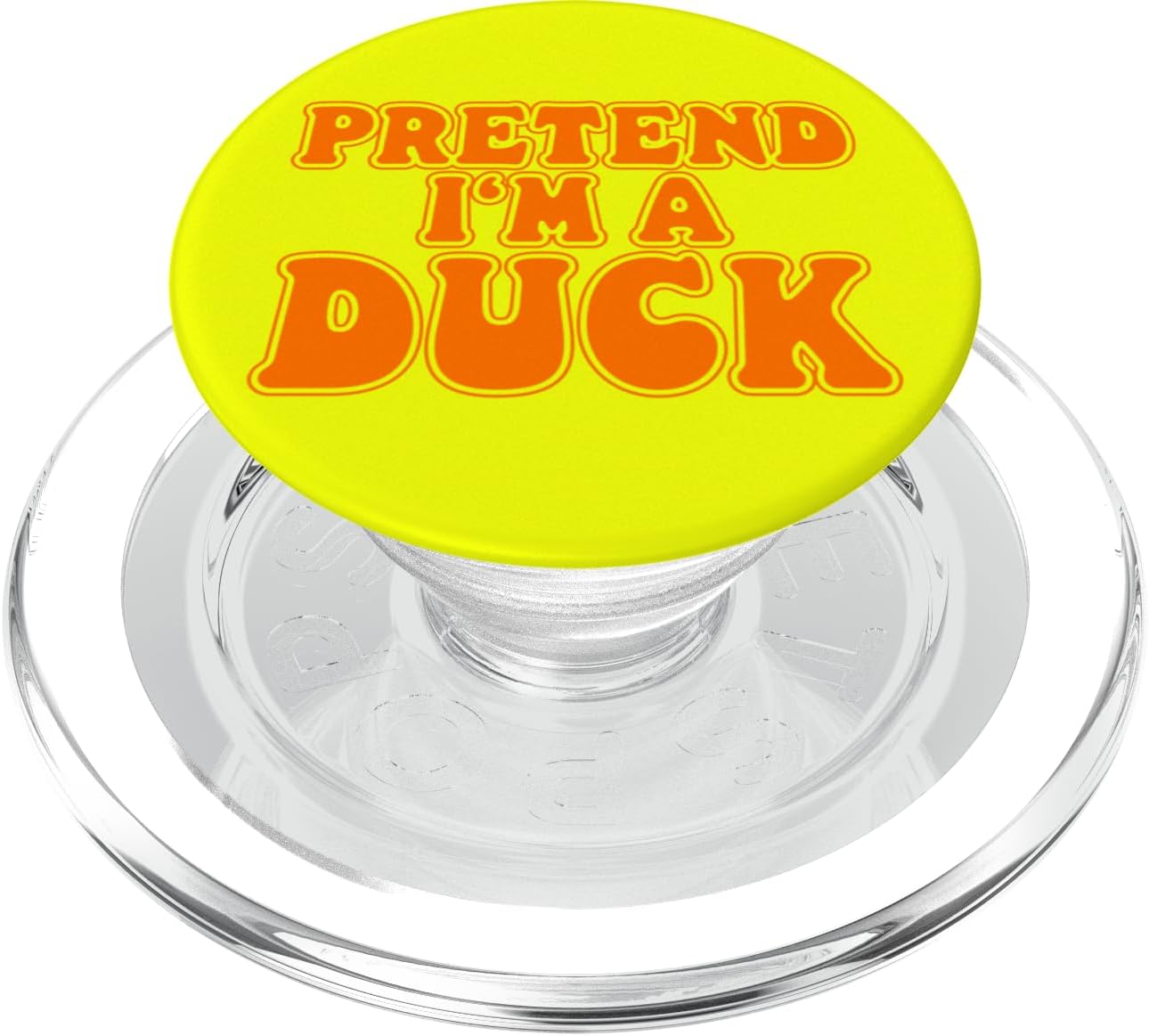 Pretend I‘m a Duck Costume Women Men Kids PopSockets PopGrip for MagSafe