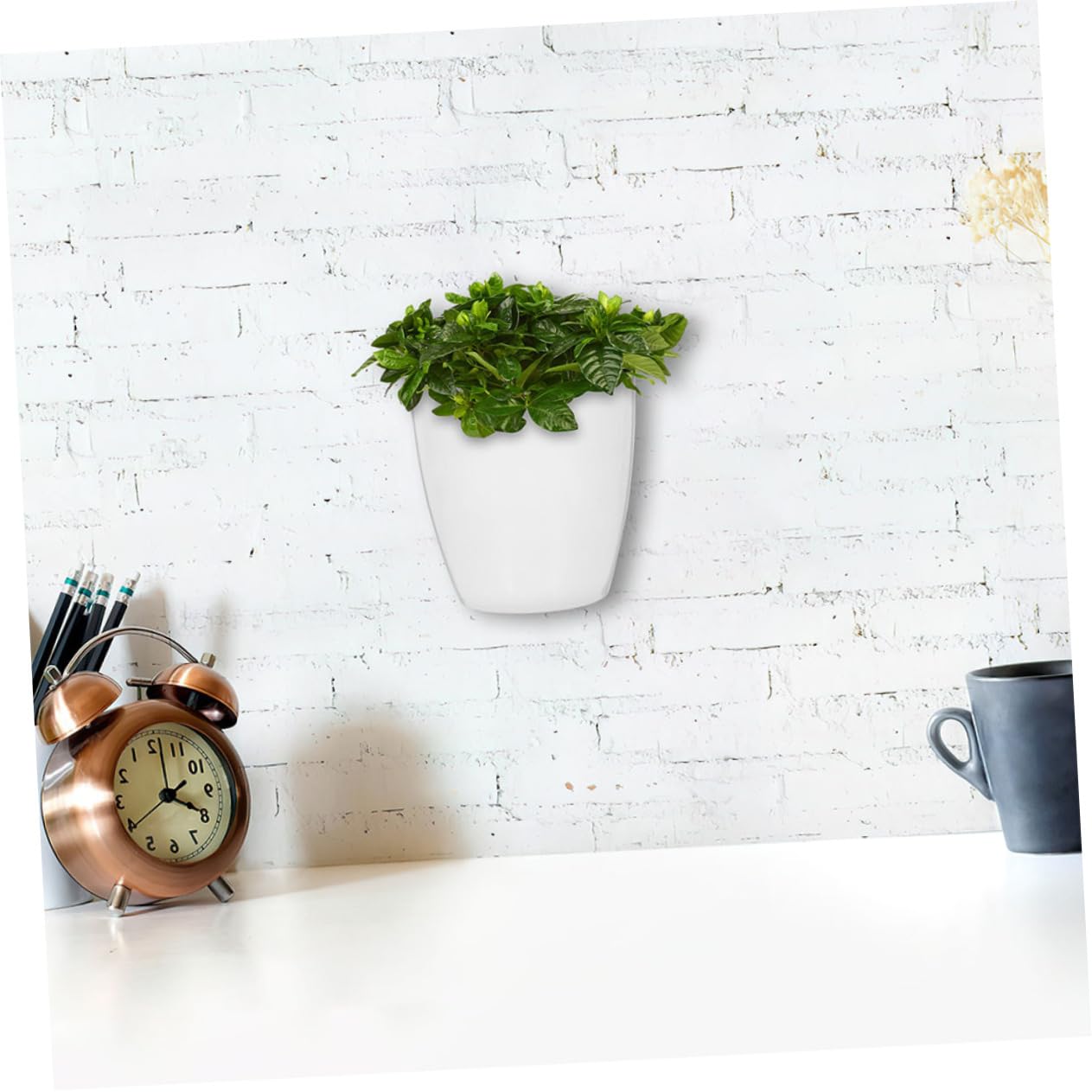 8stücke Selbstbewässernder Wandblumentopf Automatische Bewässerung Für Zimmerpflanzen Kreative Hängende Töpfe Aus Sicherem Für Zuhause Büro Garten Und Mehr