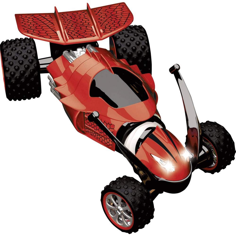 Dickie Toys 201119139 Mantiz pojazd RC z funkcją dźwigu, zdalnie sterowany samochód z prędkością do 8 km/h, 2,4 GHz, czerwony