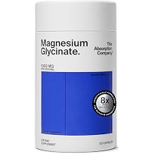 Magnesium Glycinate 1000mg - Liposomal Magnesium Bisglycinate for Max Absorption - Extra Strength to Support Body and Mind, Non-Laxative, Vegan, Gluten-Free - 120 Capsules